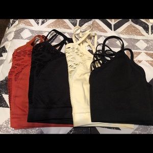 Lot of 4 Bralettes